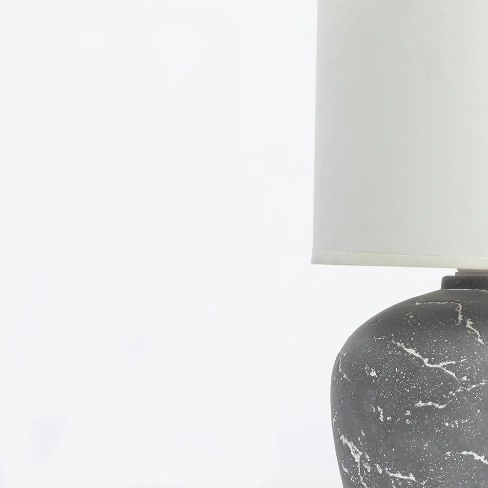 Charcoal Vein Mini Table Lamp