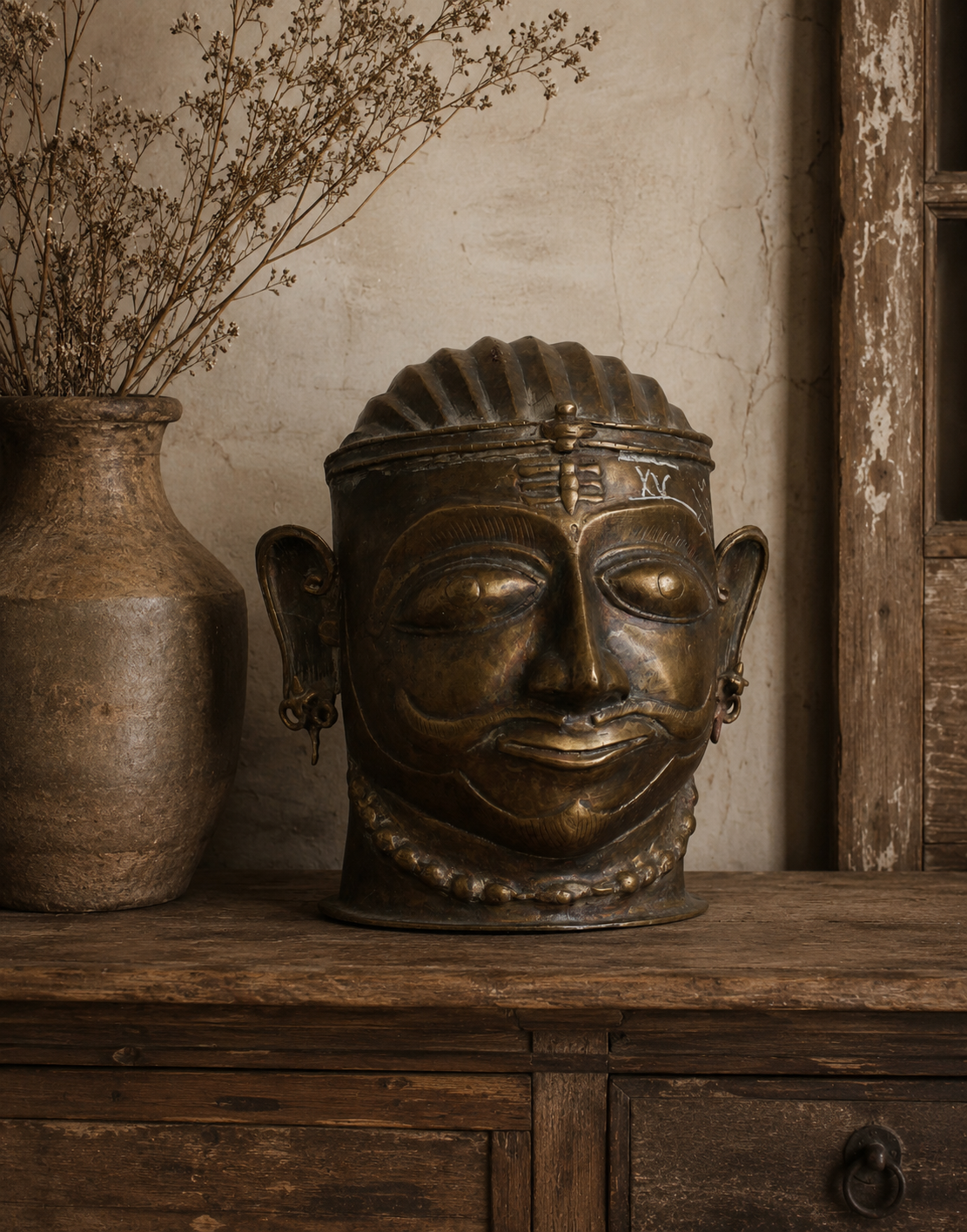 Maharana Brass Sculpture