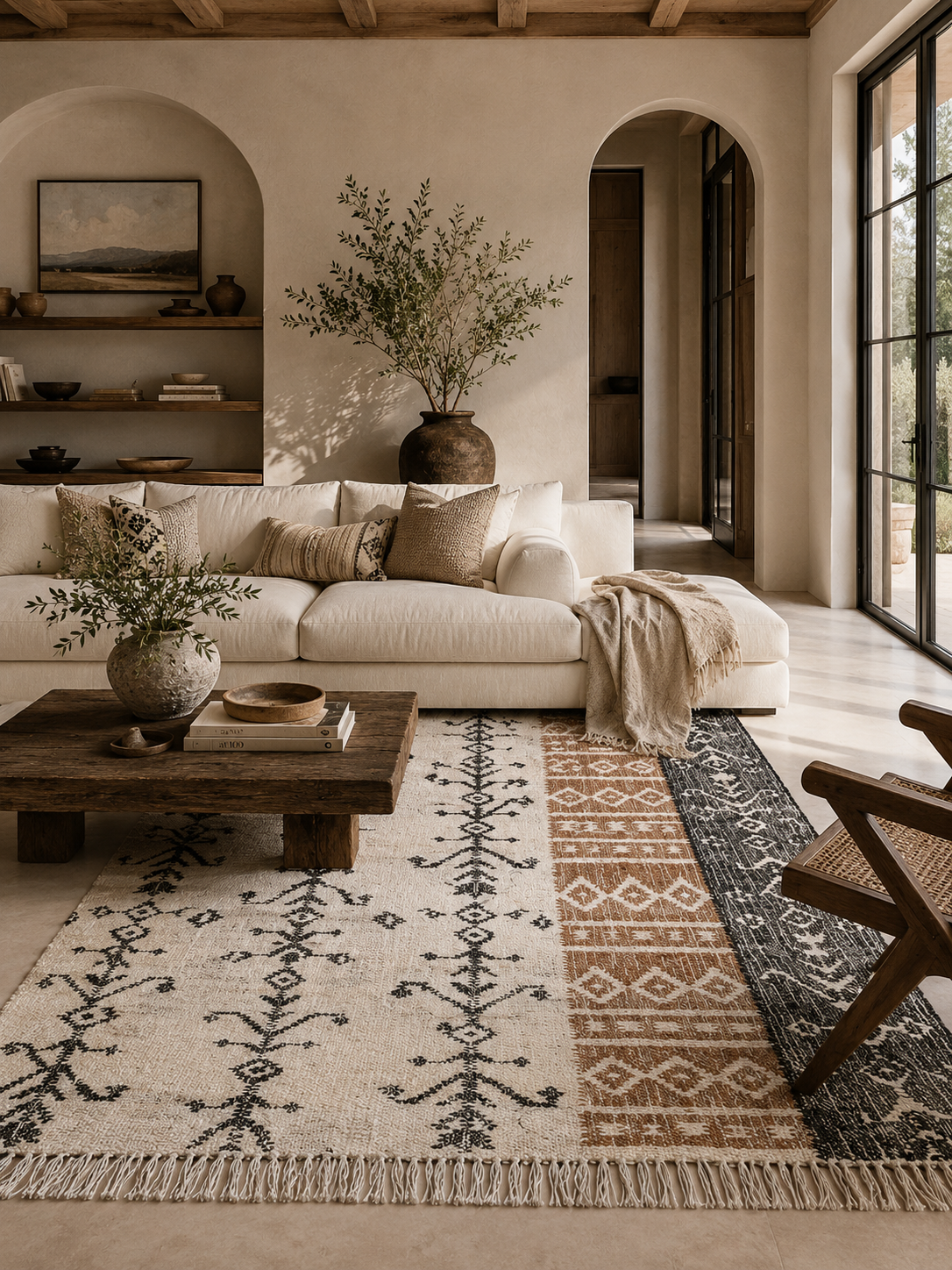 Tribal Jute Rug