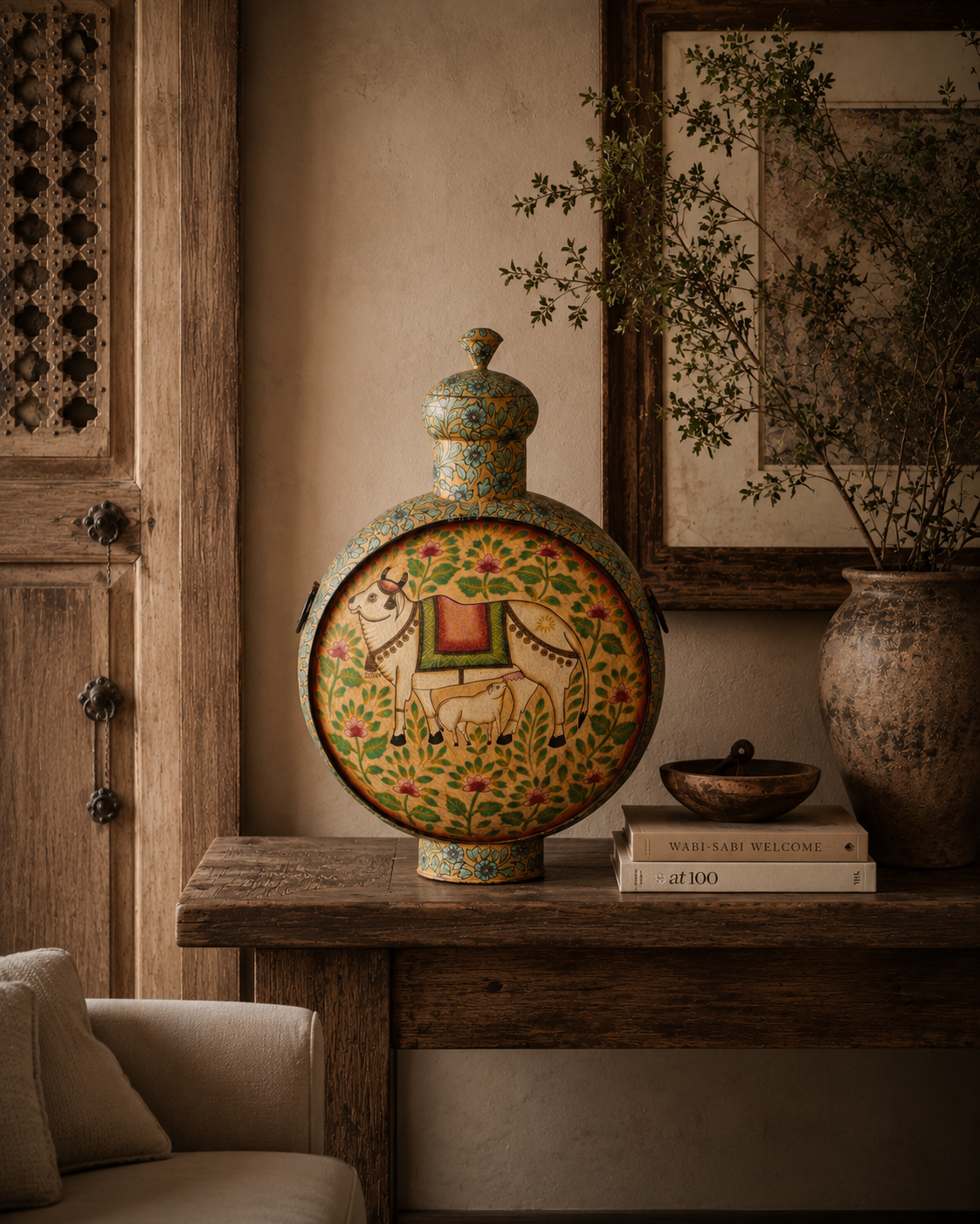 Kamadhenu Heritage Iron Pot
