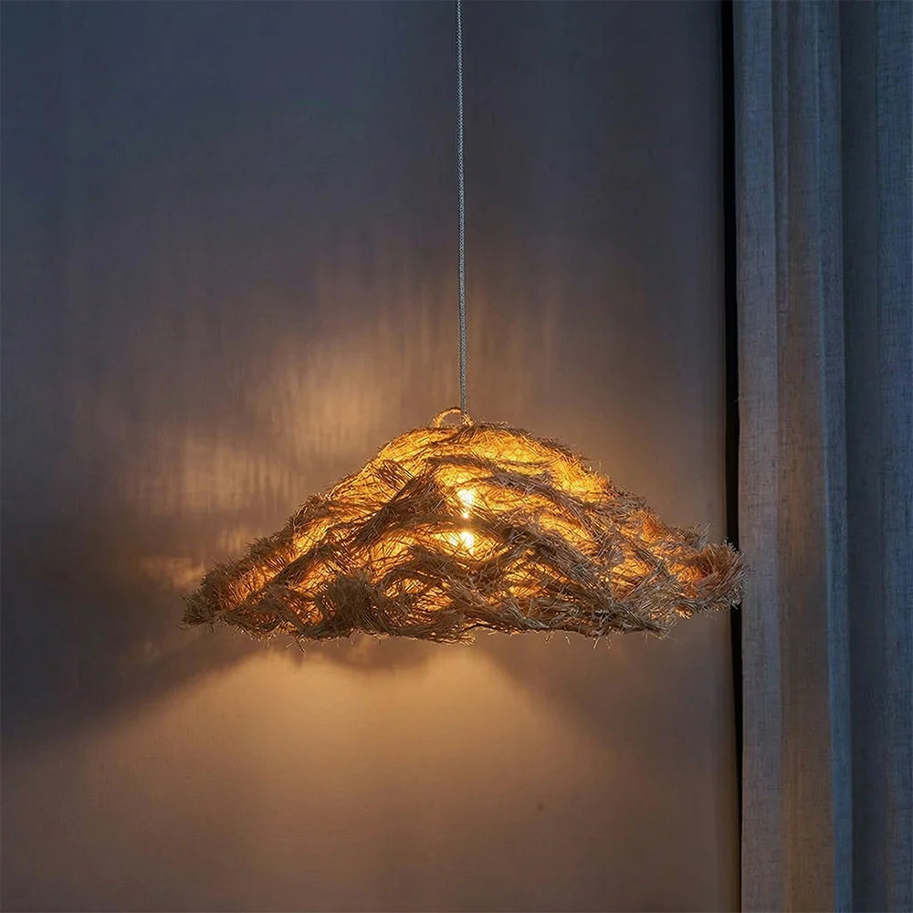 Wabi-Sabi Haystack Pendant Lamp