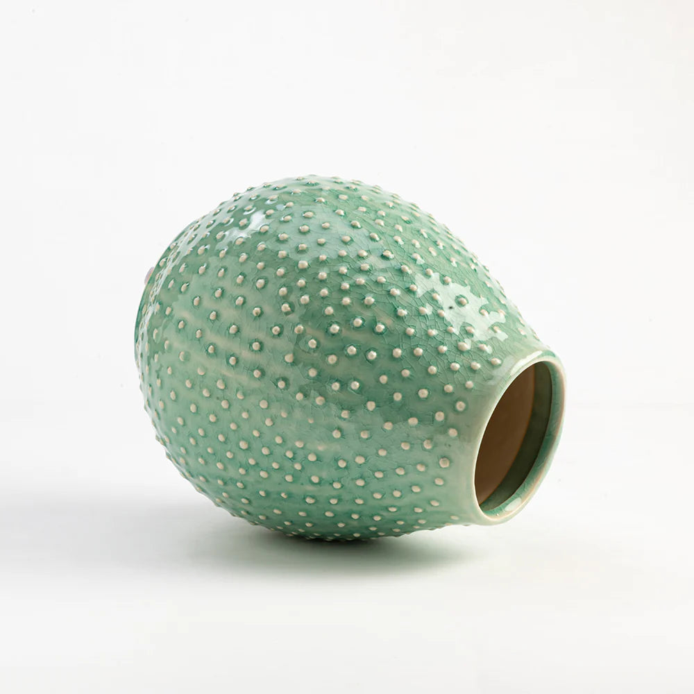 textured cerami vase 