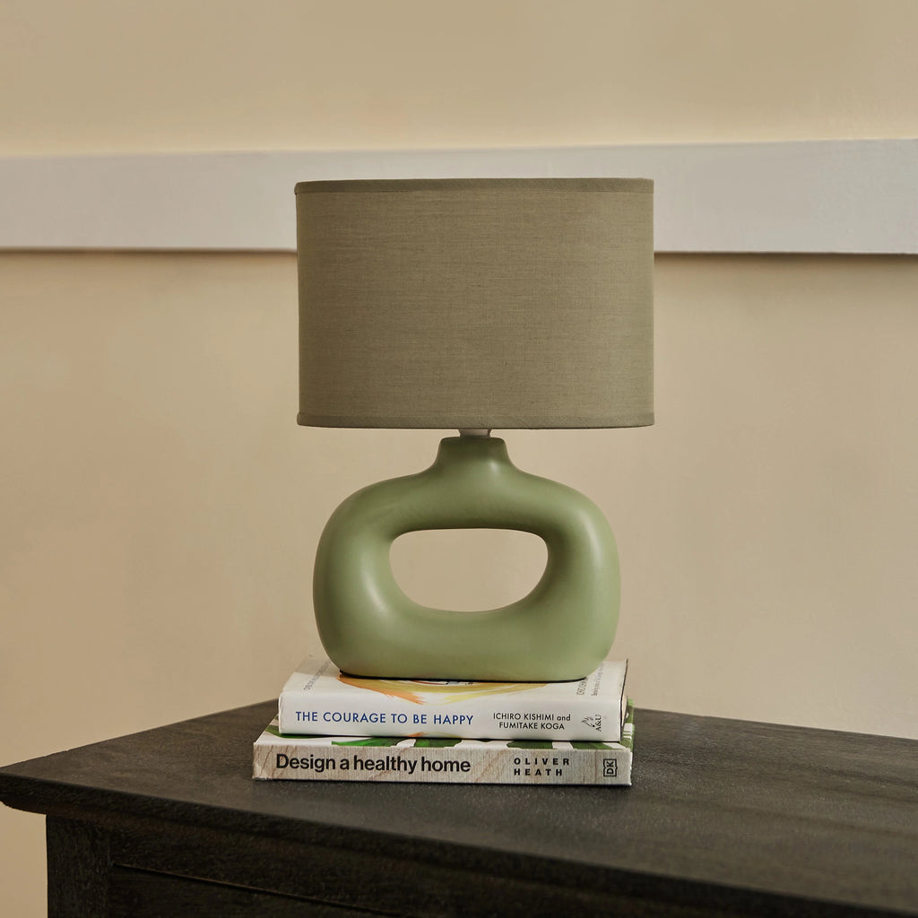 Sage Arch Table Lamp